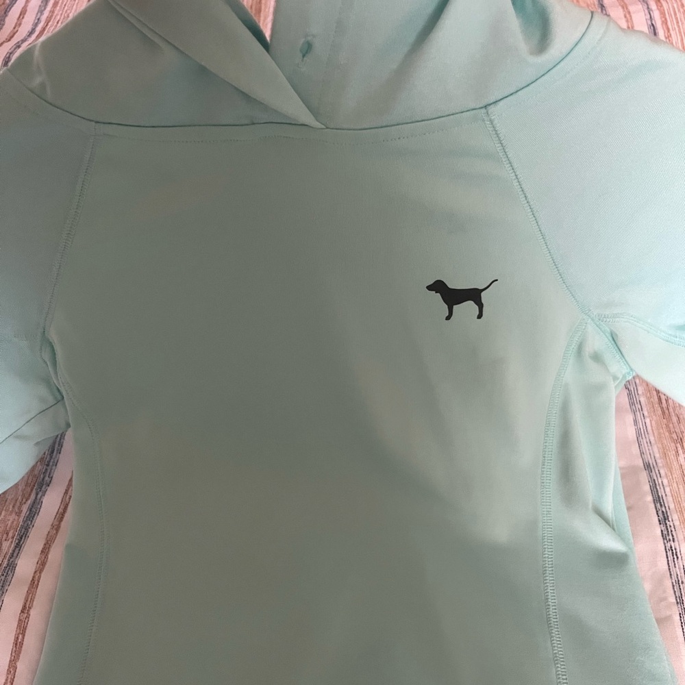 Victoria's Secret Pink Light Blue Running Top